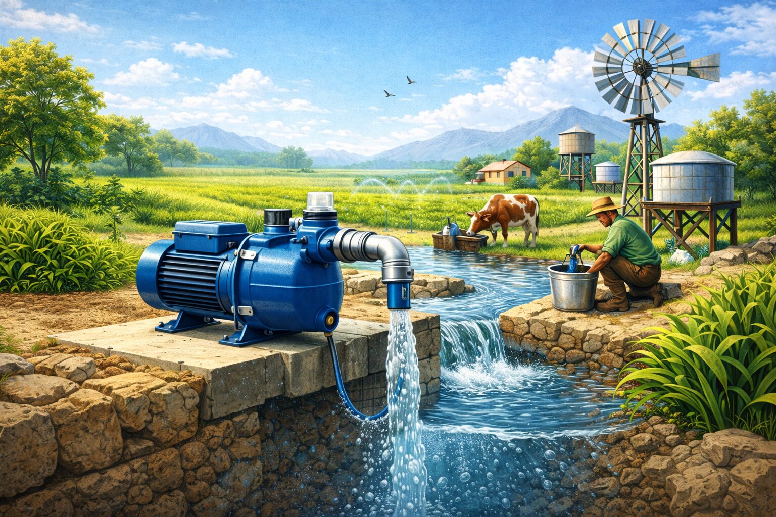 Samonasávacie čerpadlo